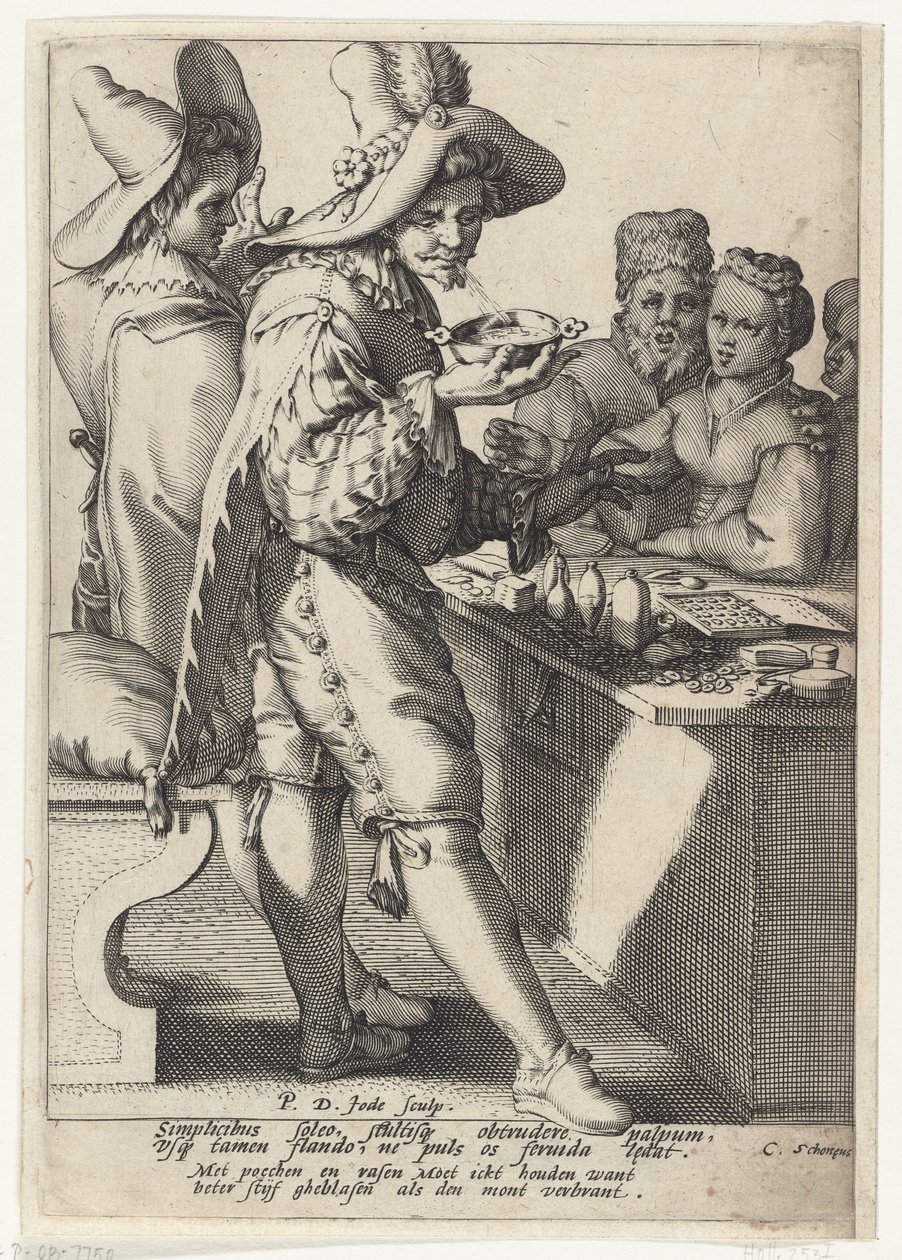 Better Blown Hard than Burned Mouth by Pieter de Jode (I)