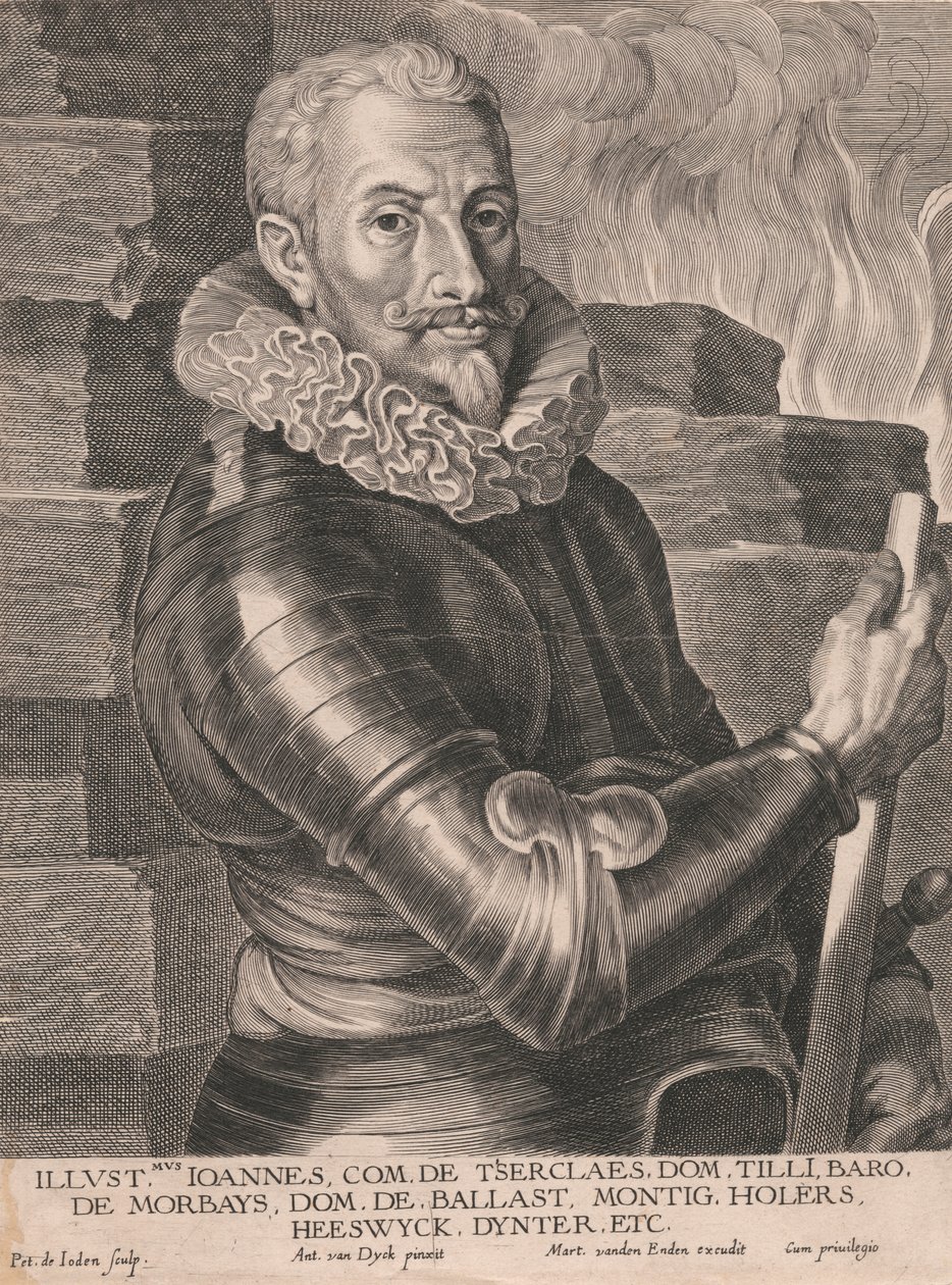 Illustmus. Joannes, Com. de Tserclaes, Dom. Tilli. Baro. de Morbays, Dom, de Ballast. Montig. Holers. Heeswyck, Dynter, Etc. by Pieter de Jode