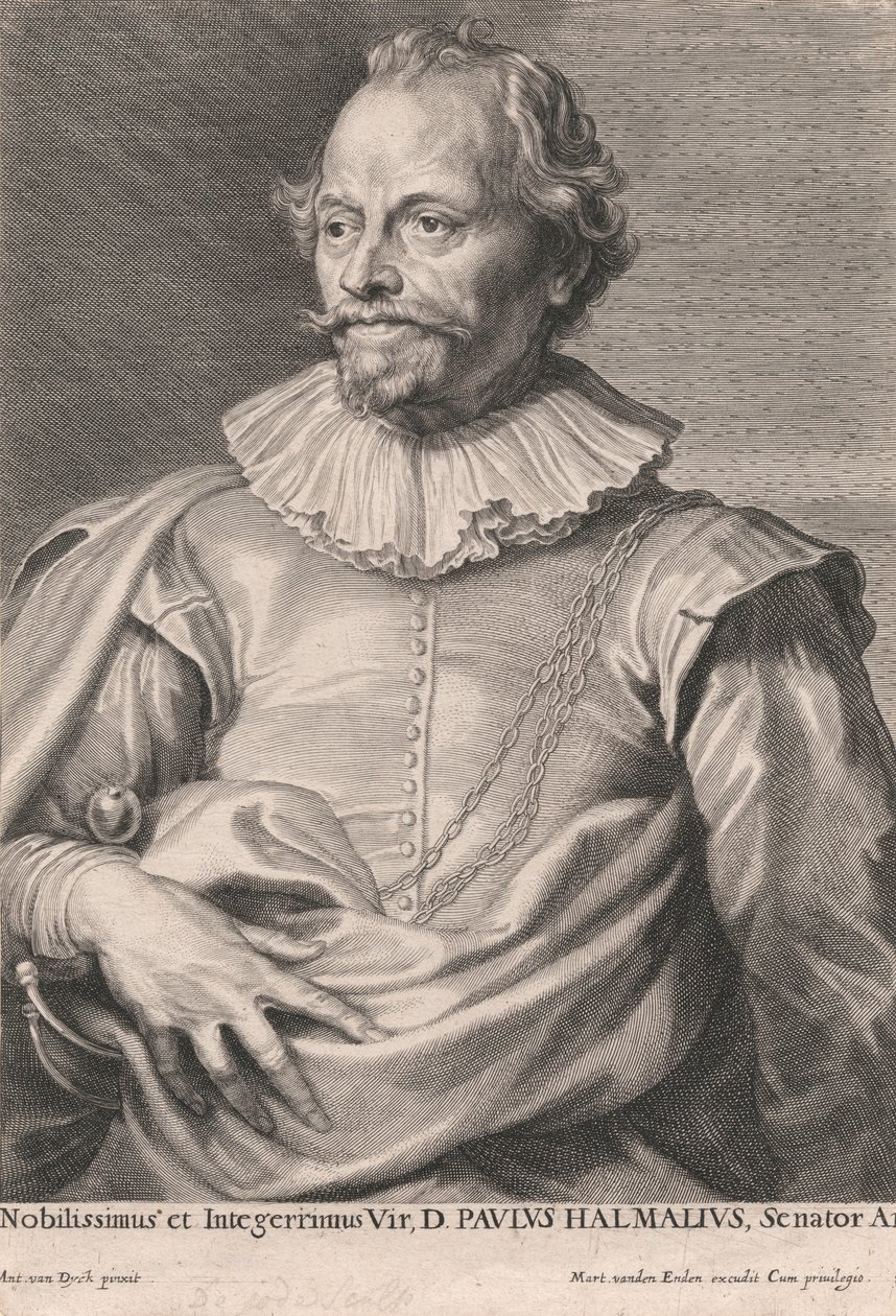 Nobilissimus et Integerrimus Vir, D. Paulus Halmalius, Senator Ant. by Pieter de Jode
