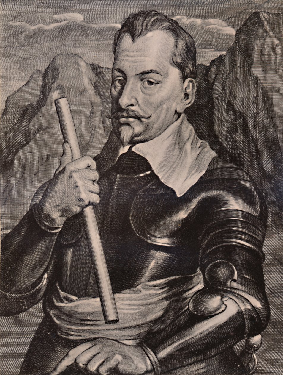 Albrecht von Wallenstein, Bohemian General, 17th Century by Pieter de Jode II