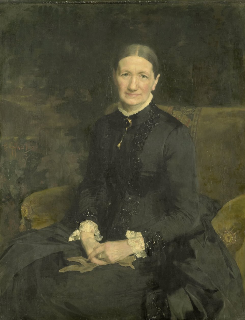 Mrs. A.J. Zubli-Maschhaupt by Pieter de Josselin