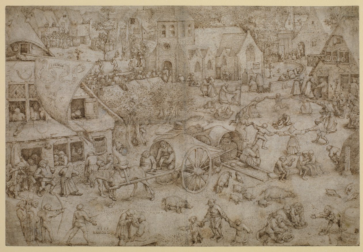 Kermis at Hoboken, 1559 by Pieter Bruegel the Elder