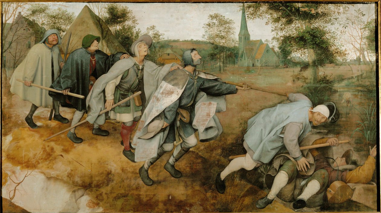 The Blind Leading the Blind by Pieter the Elder Bruegel