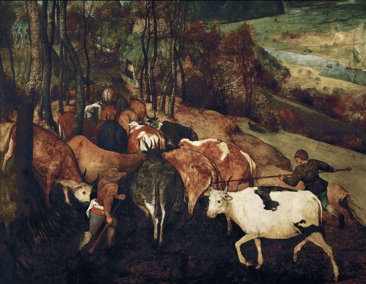 The Return of the Herd by Pieter the Elder Bruegel