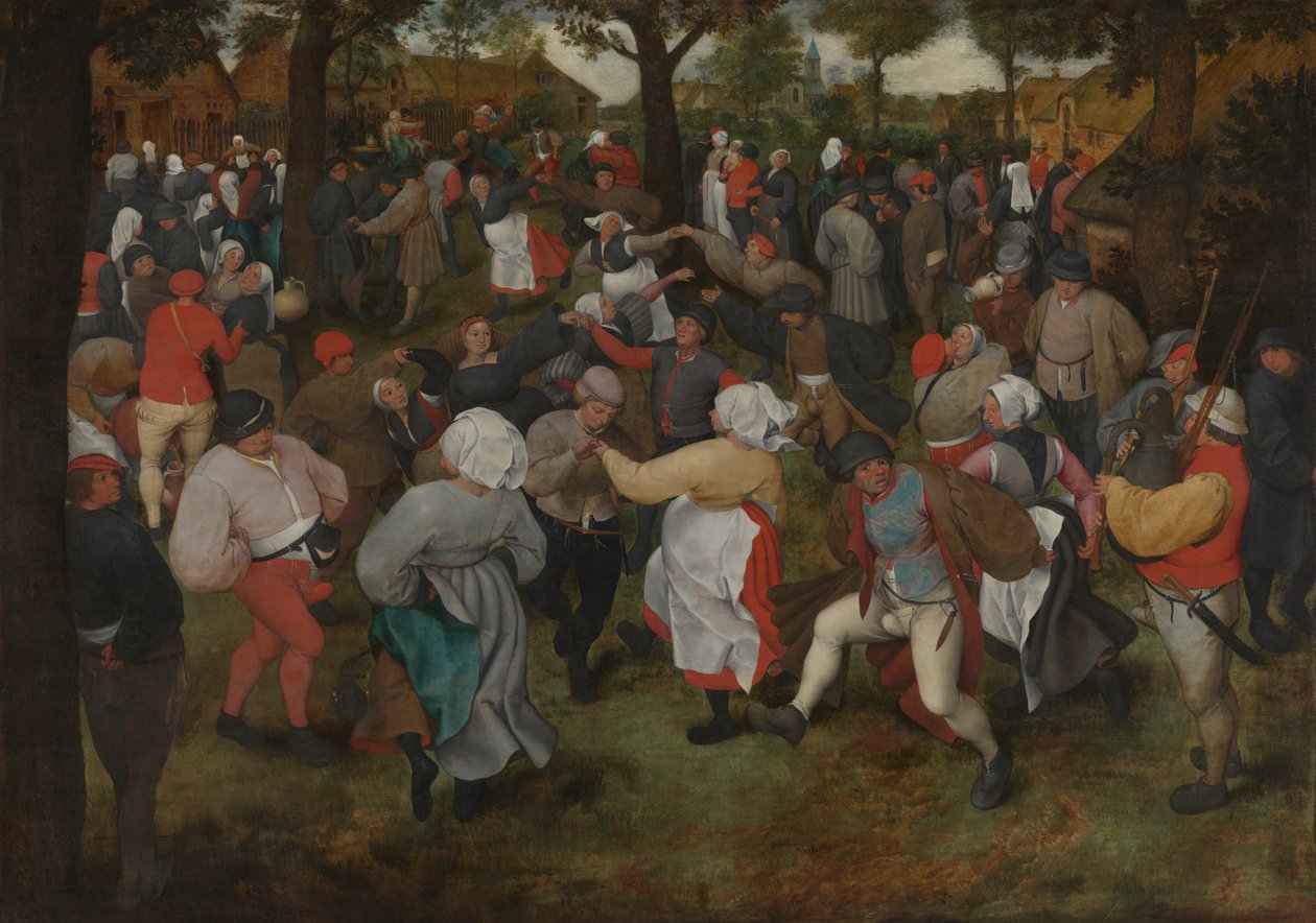 The Wedding Dance by Pieter the Elder Bruegel