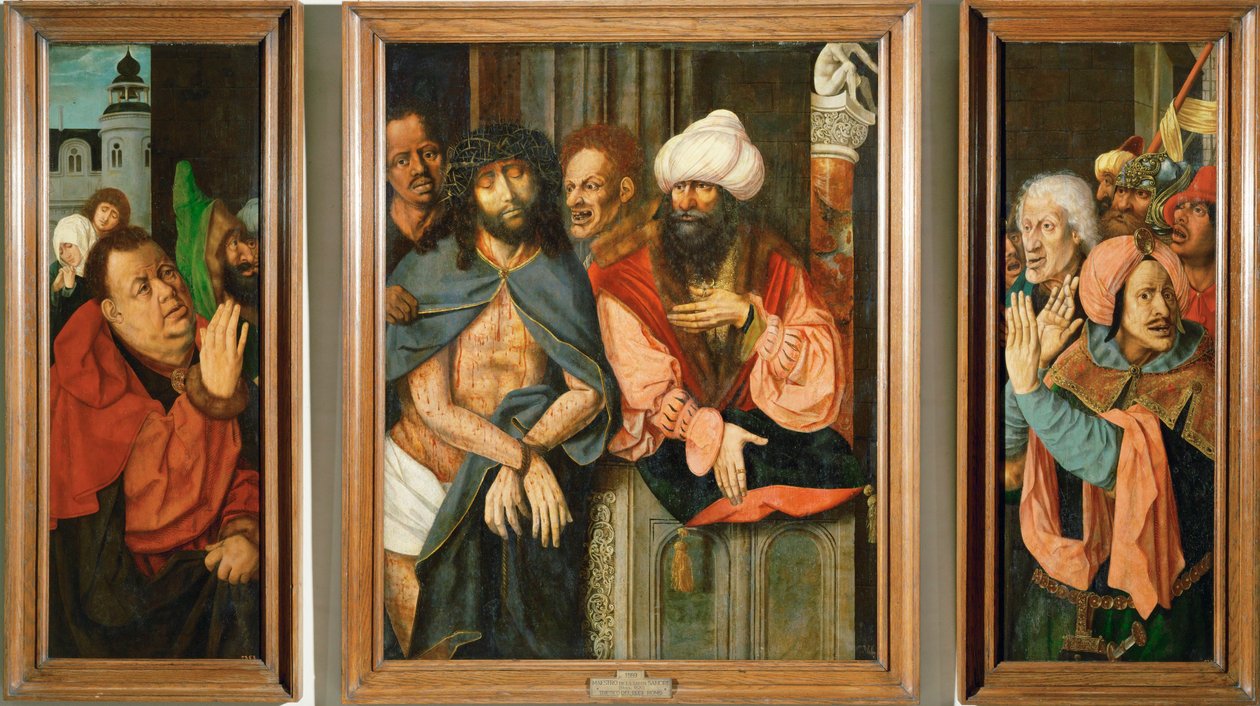 Triptych of the Ecce Homo by Pieter the Elder Bruegel