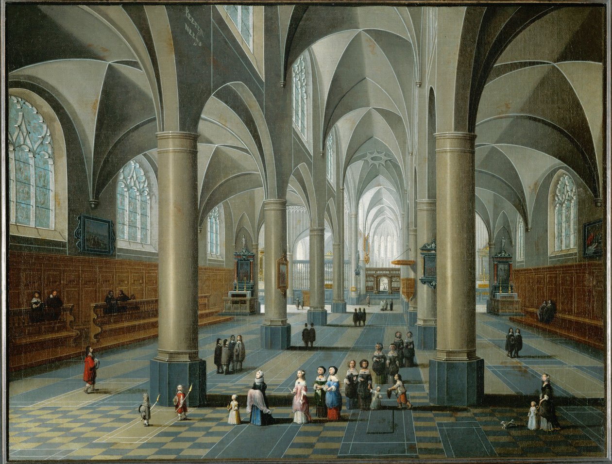 Interior of a Church by Pieter the Elder Neefs