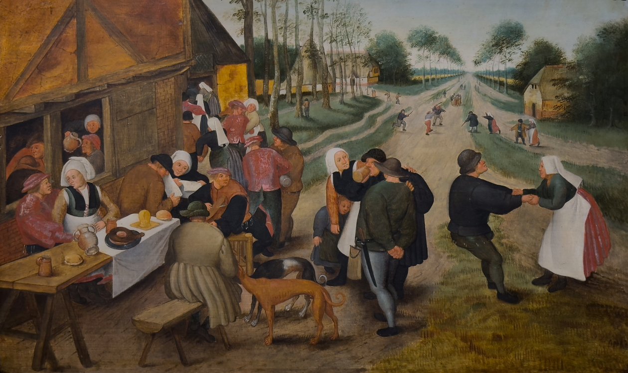 Flemish Kermesse, Second Half of the 16th Century by Pieter the Younger (studio of) Brueghel