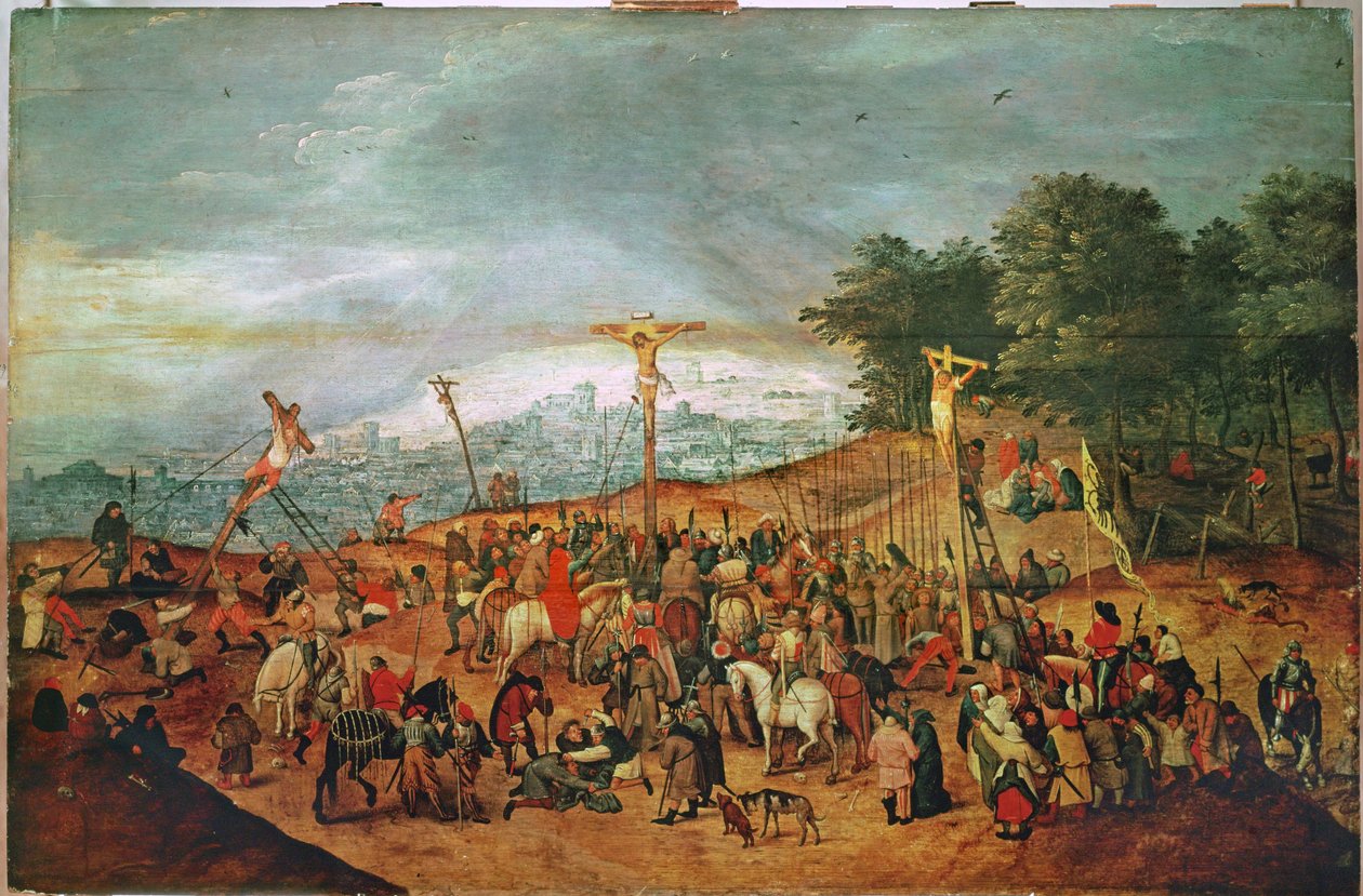 Crucifixion by Pieter the Younger Brueghel