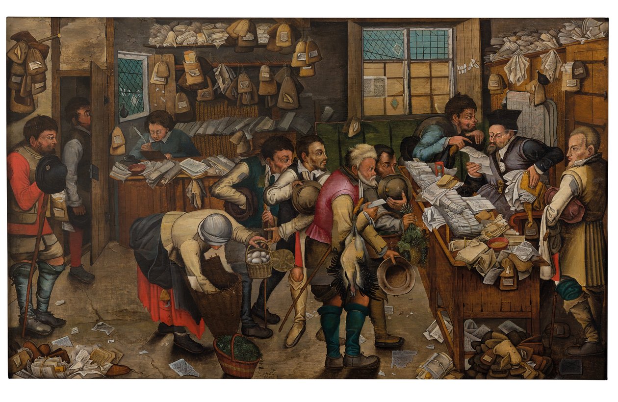 The Payment of Tithes by Pieter the Younger Brueghel