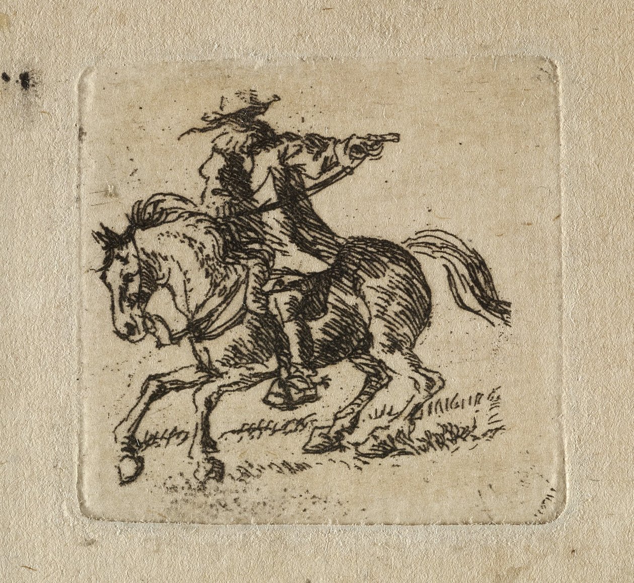 Horseman by Pieter van Laer