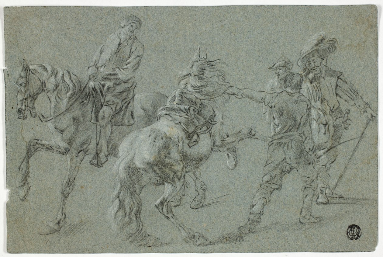 Riding School by Pieter van Laer