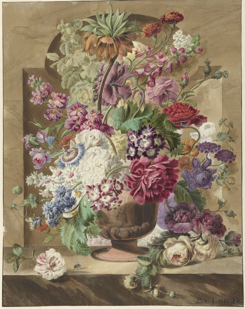 Flower Piece by Pieter van Loo