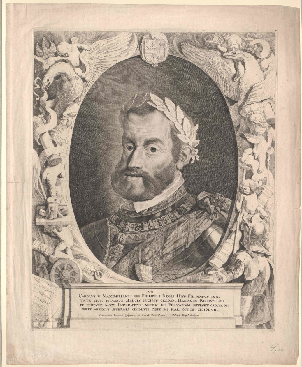 Holy Roman Emperor Charles V by Pieter van Sompel
