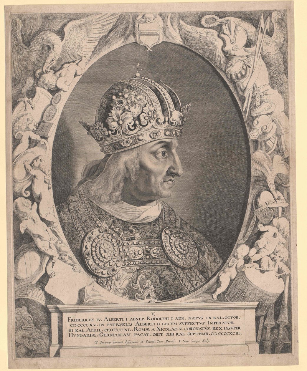 Holy Roman Emperor Frederic III by Pieter van Sompel