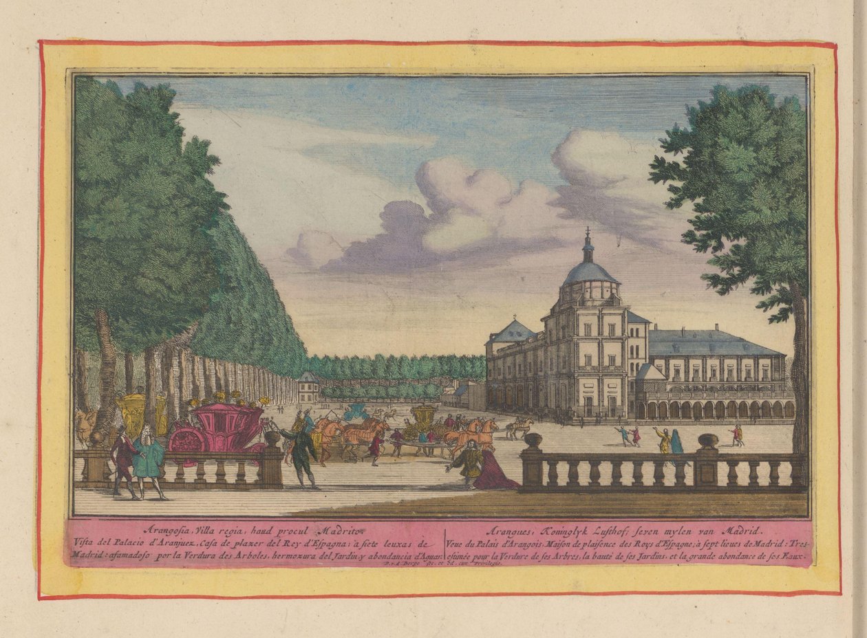 Royal Palace of Aranjuez by Pieter van den Berge