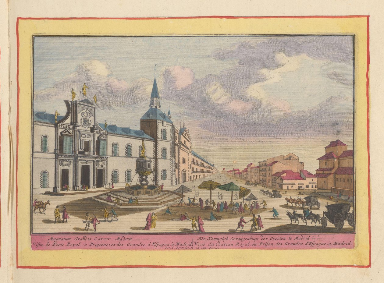 Royal Prison in Madrid by Pieter van den Berge