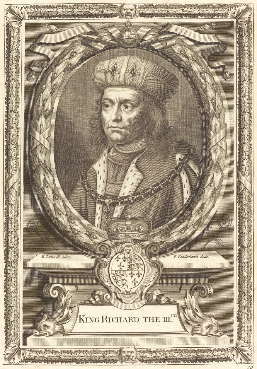 King Richard III by Pieter van der Banck after Edward Lutterell