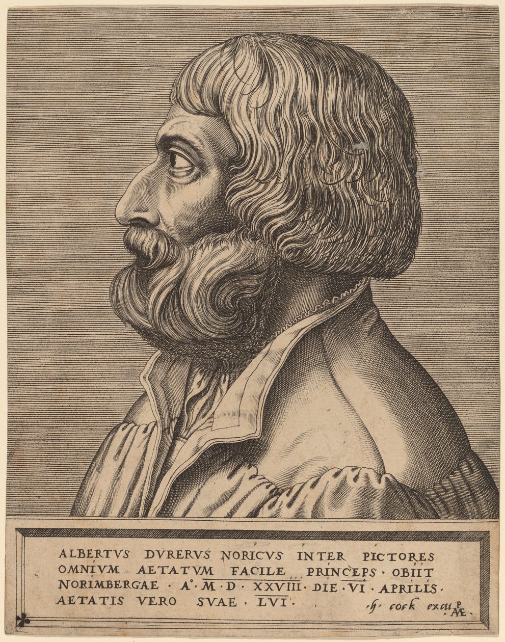 Albrecht Durer by Pieter van der Heyden