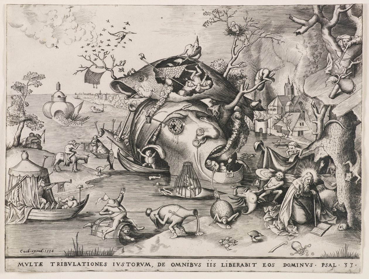 The Temptation of St. Anthony by Pieter van der Heyden