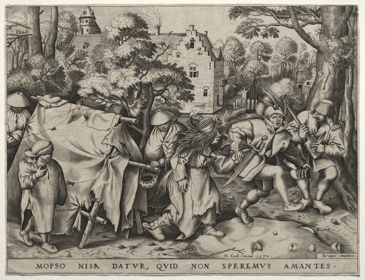 The Wedding of Mopsus and Nisa, 1570 by Pieter van der Heyden
