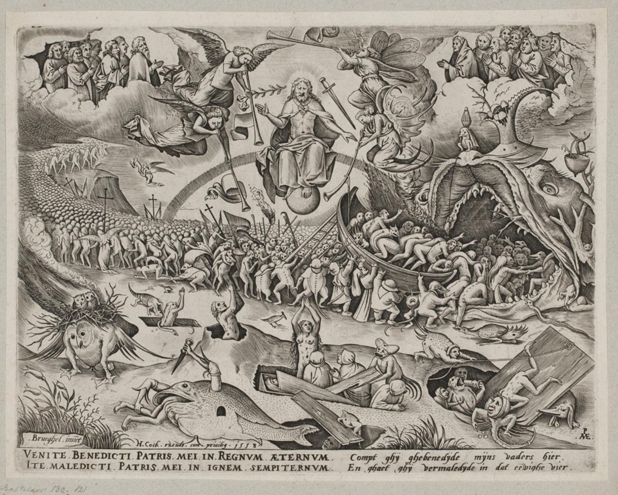 The Last Judgement by Pieter van der Heyden