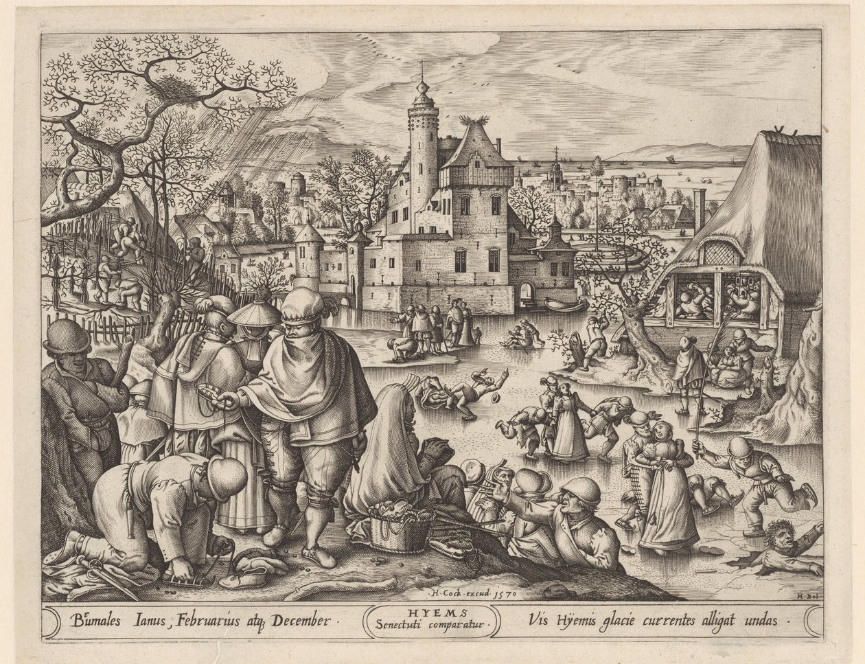 Winter (The Four Seasons series) by Pieter van der Heyden