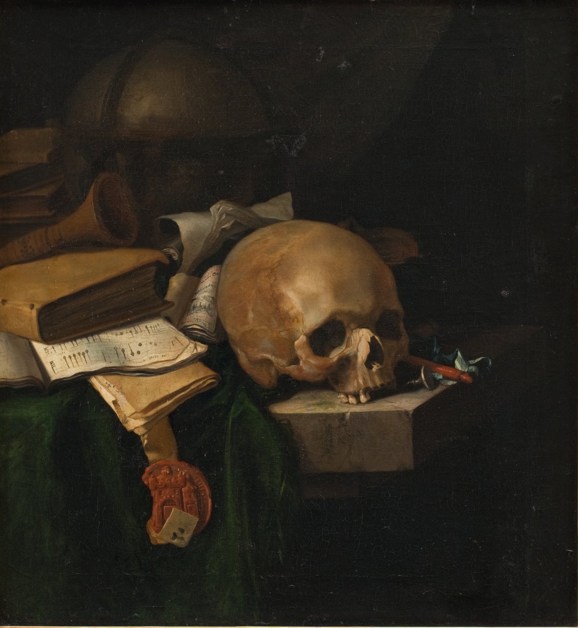 Vanitas Still Life by Pieter van der Willigen