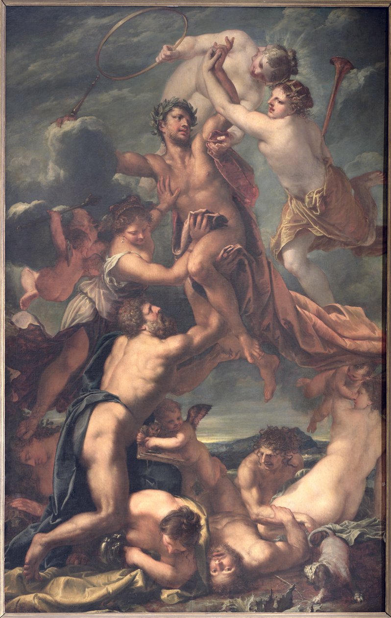 Apotheosis of Emperor Leopold I of Austria by Pietro Liberi