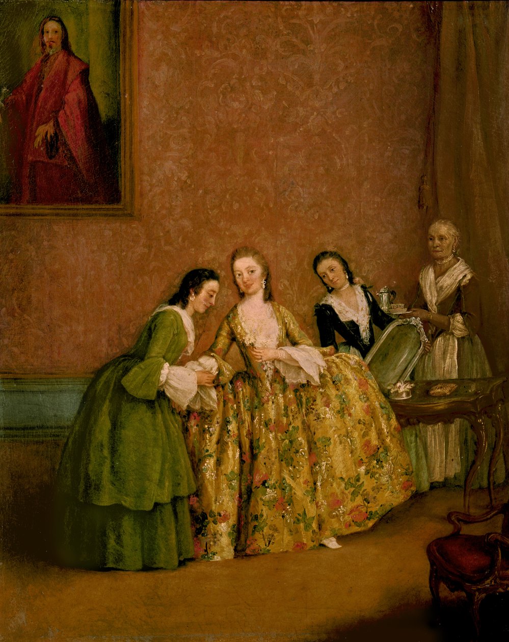 Lady Dressing, or Lady at Her Toilet by Pietro Longhi