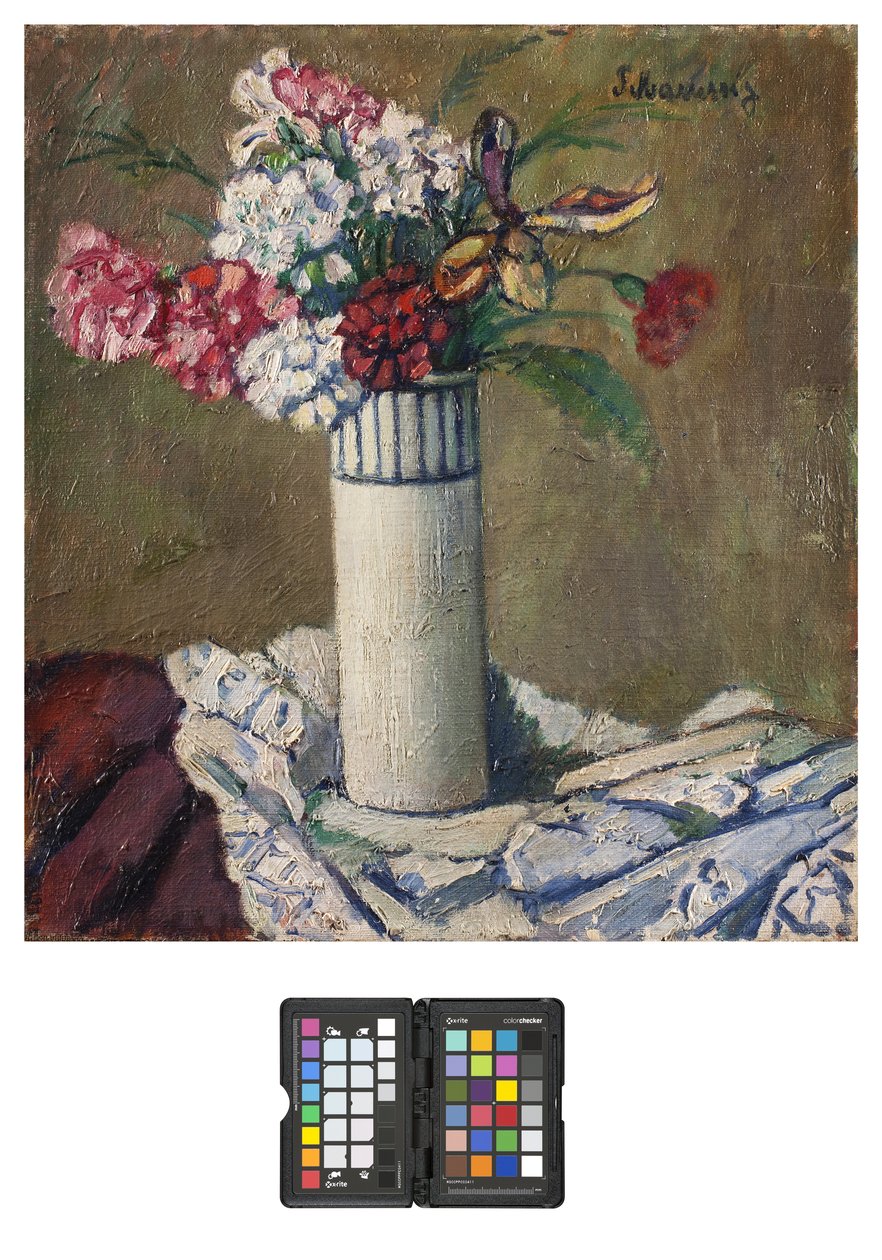 Vase of Flowers by Pietro Marussig