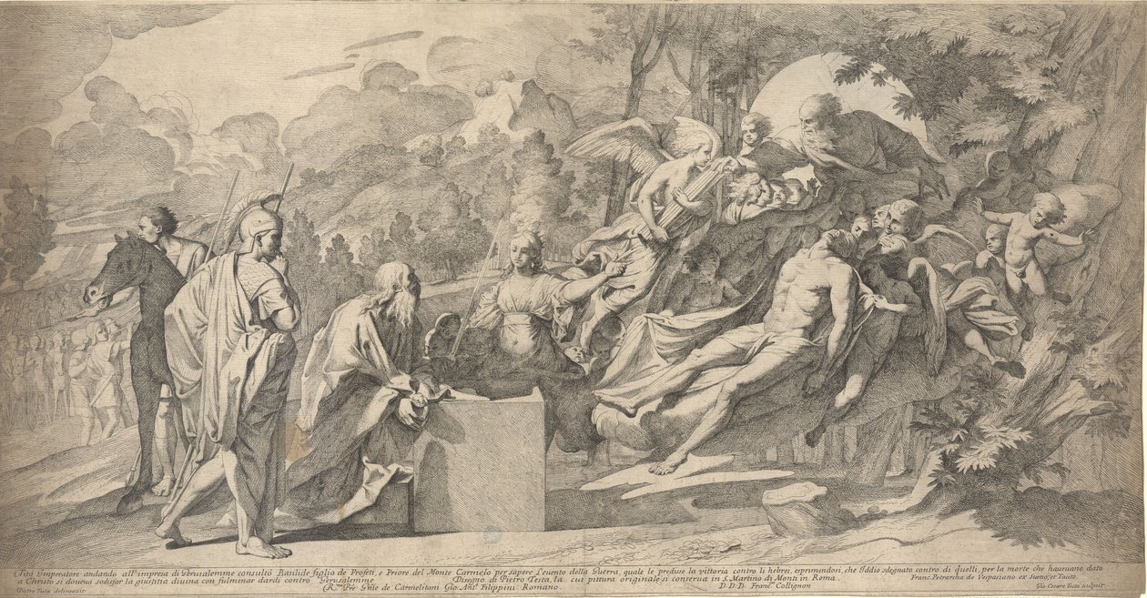 Prophecy of Basilides by Pietro Testa