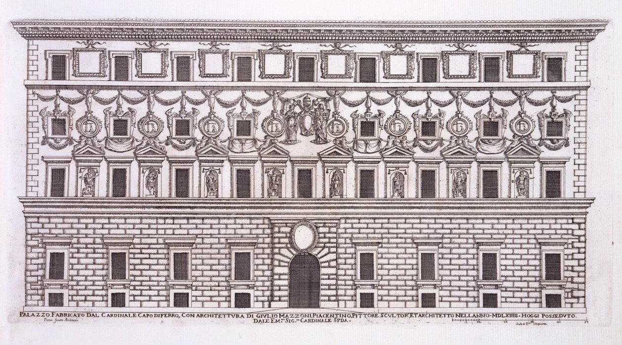 Palazzo Capodiferro, Rome, from 