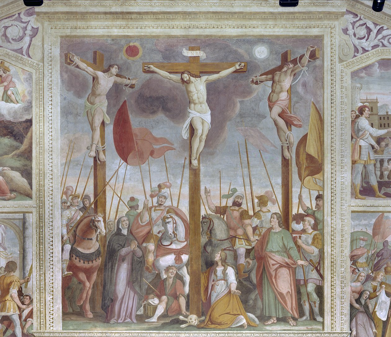 Crucifixion by Pietro Baschenis