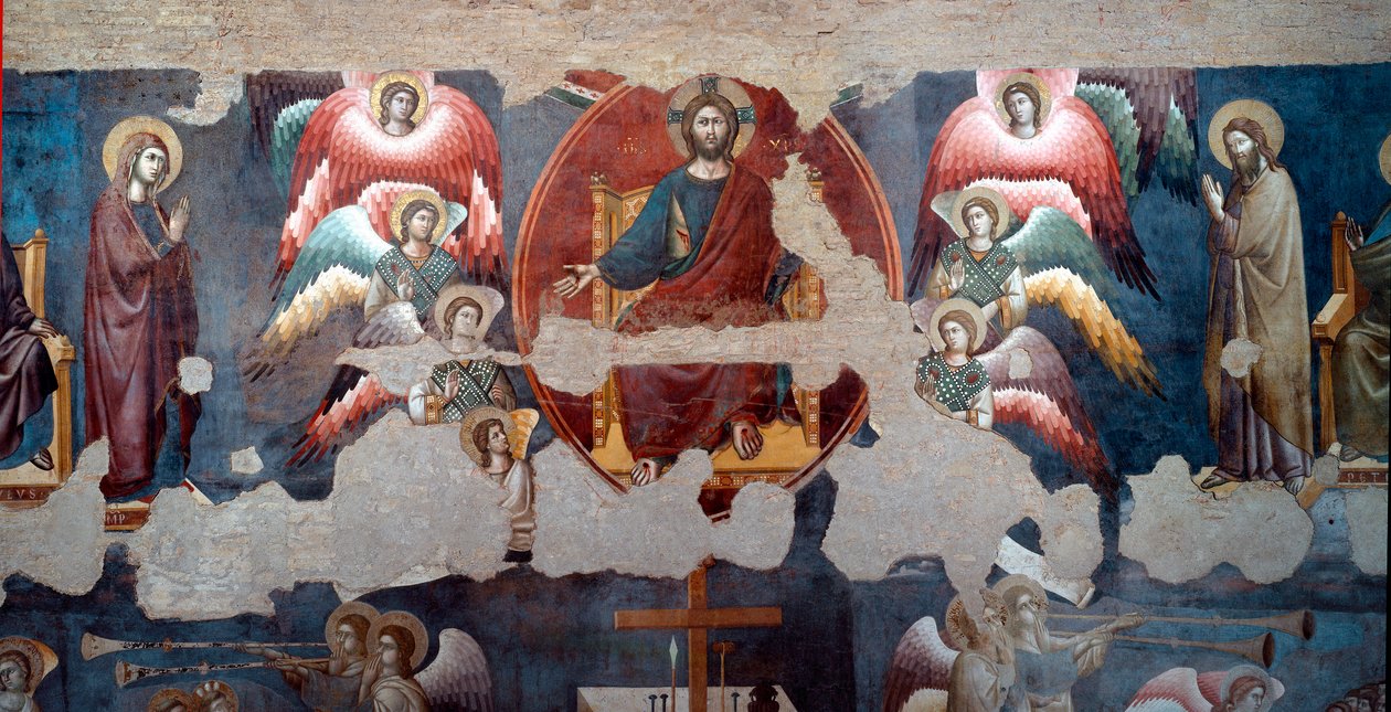 The Last Judgment (detail) by Pietro Cavallini
