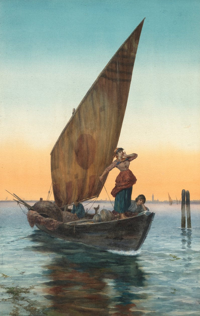The Grand Canal, Venice by Pietro Gabrini