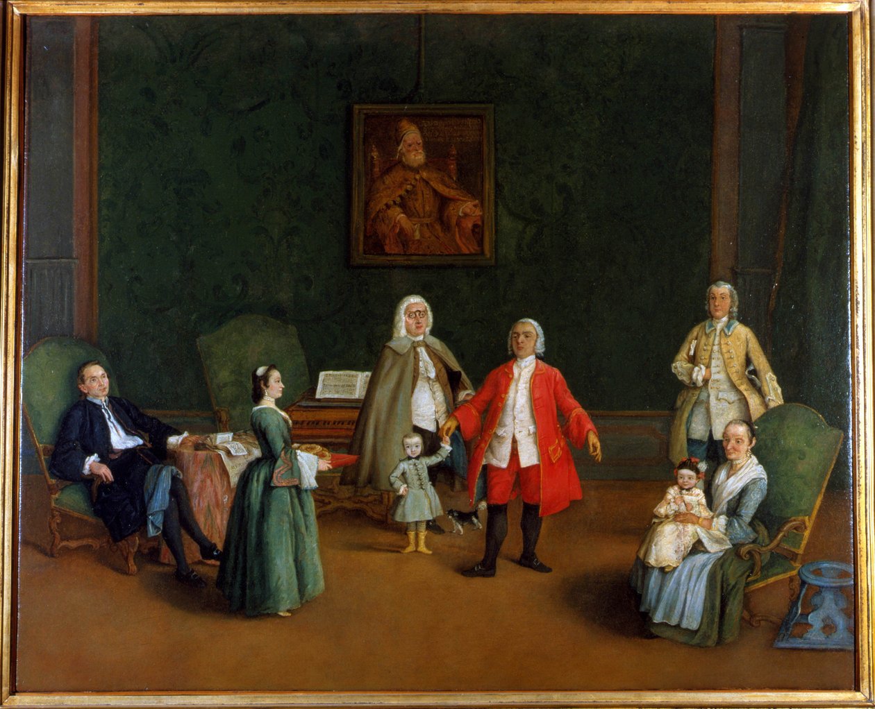 Family portrait, Pietro Longhi (1702 - 1785) by Pietro Longhi