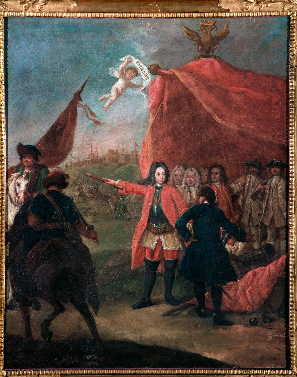 Portrait of Prince Eugene of Savoy, Painting by Pietro Longhi, 1755, Ca