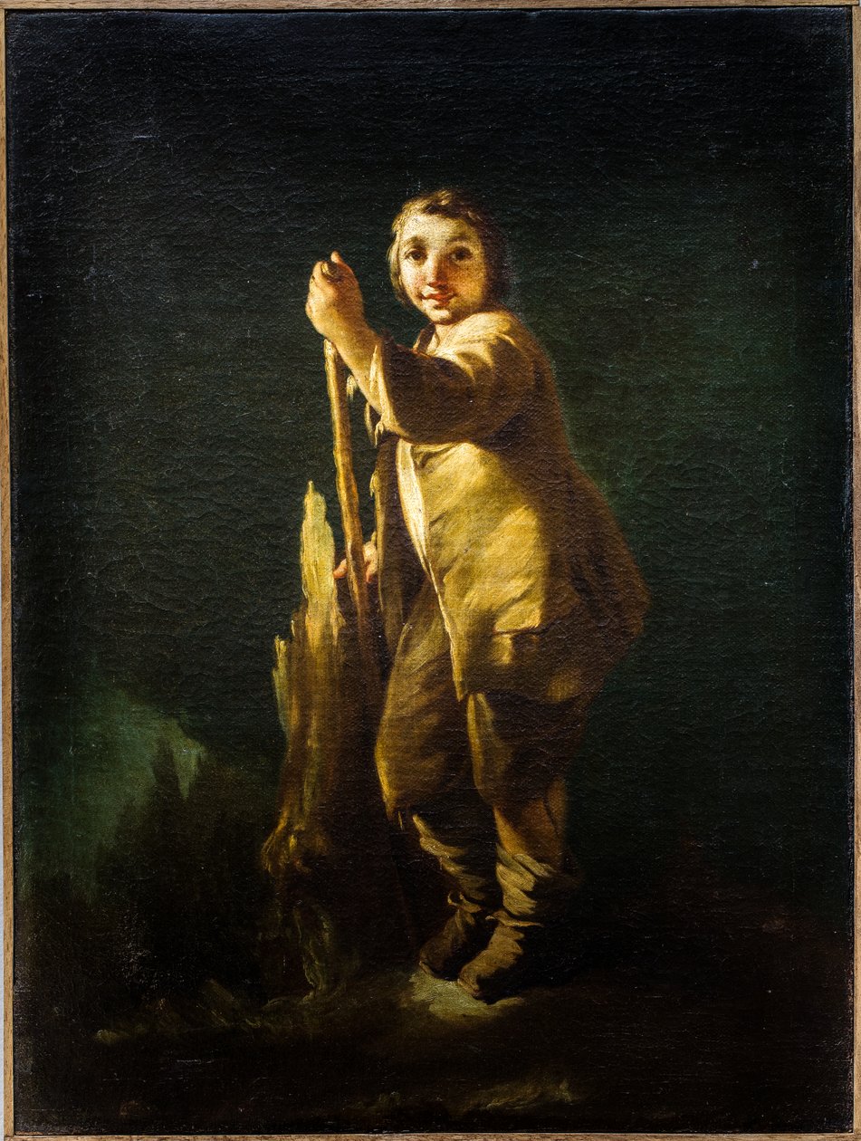Standing shepherd, ca. 1740 by Pietro Longhi