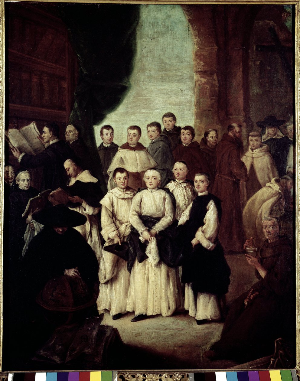 The Fraternity of Venice (La frateria di Venezia) by Pietro Longhi