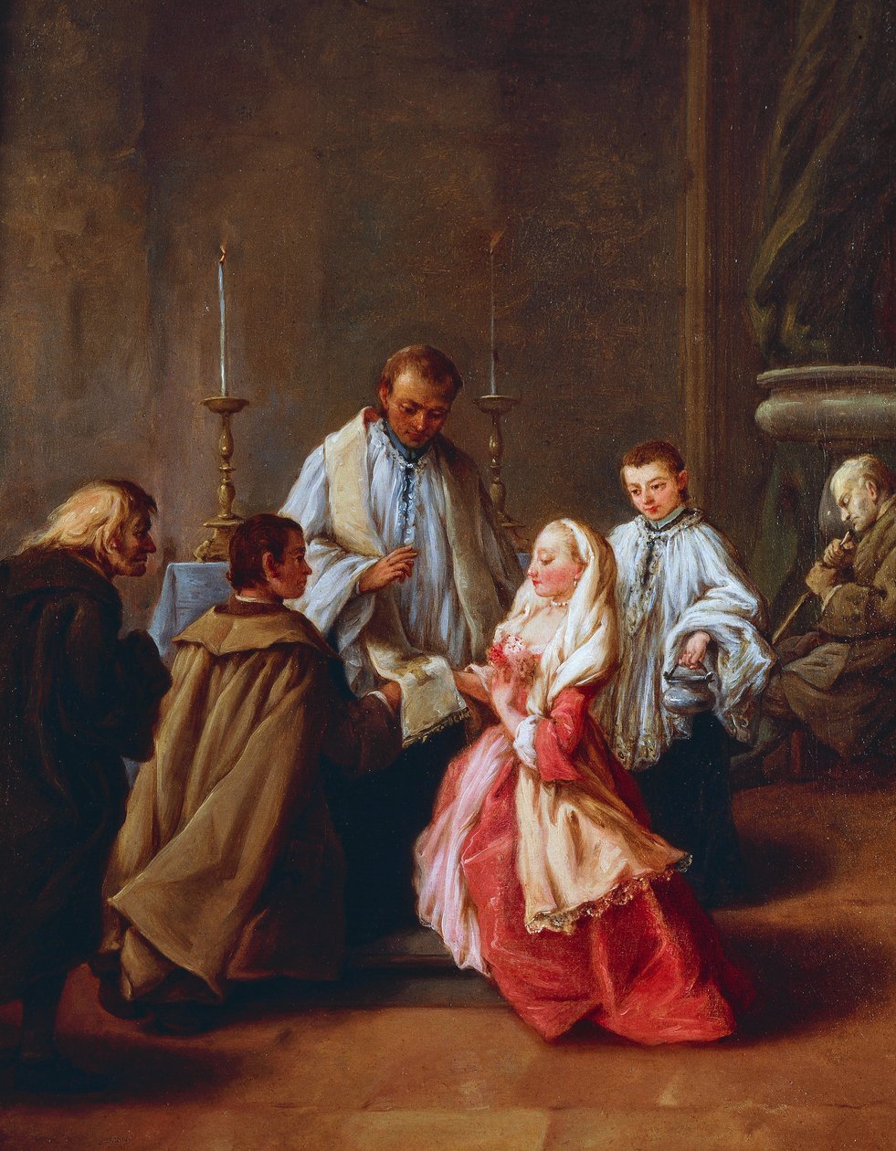 The Seven Sacraments: Marriage by Pietro Longhi