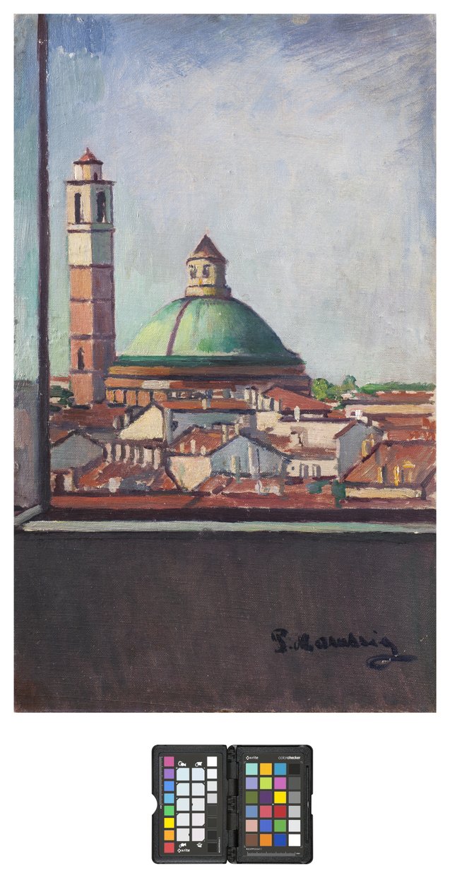 San Carlo Dome in Milan by Pietro Marussig