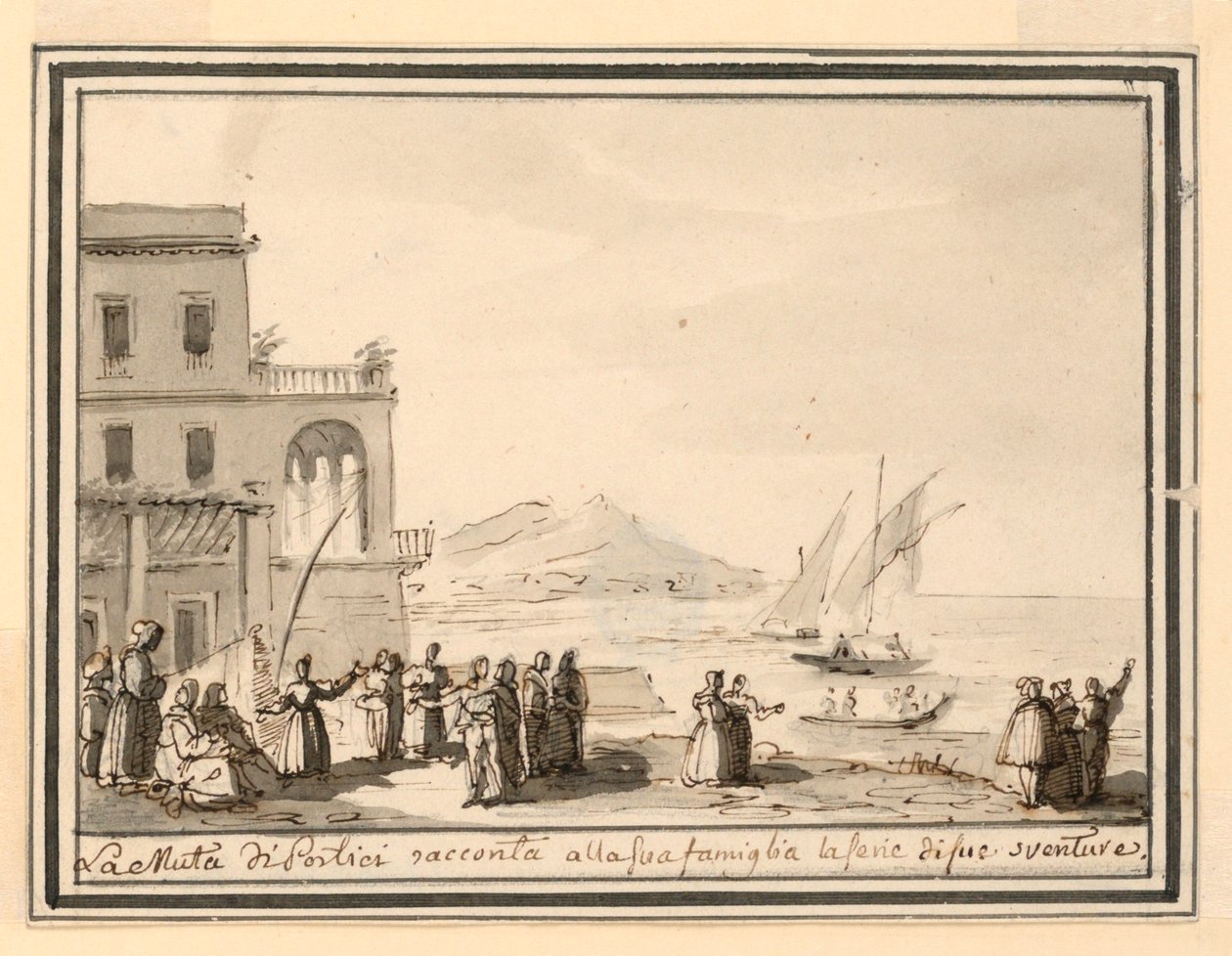 Stage Design, Seaport by Pietro Narducci