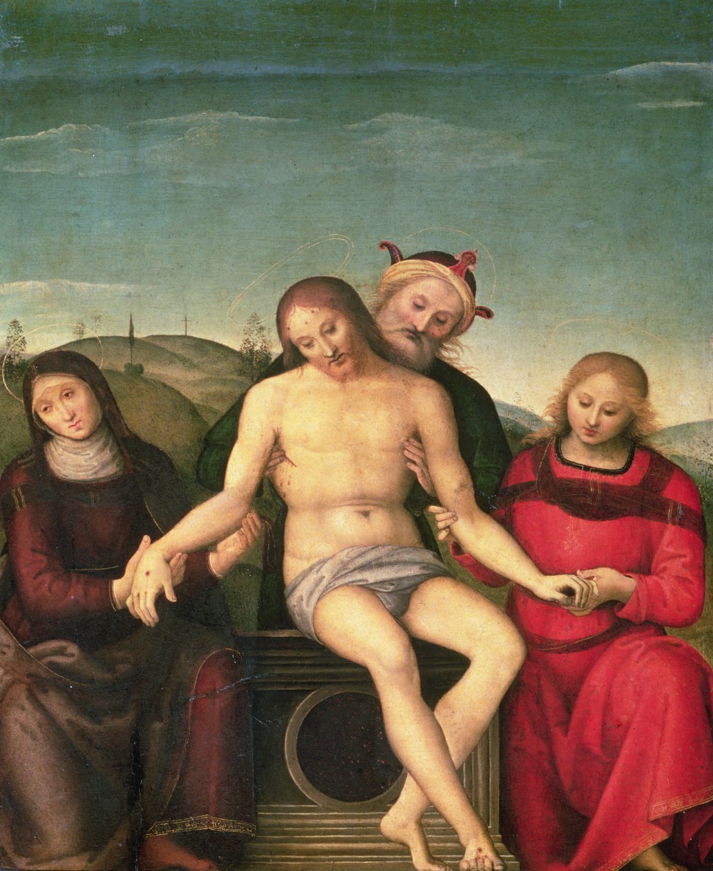 Pieta by Pietro Perugino