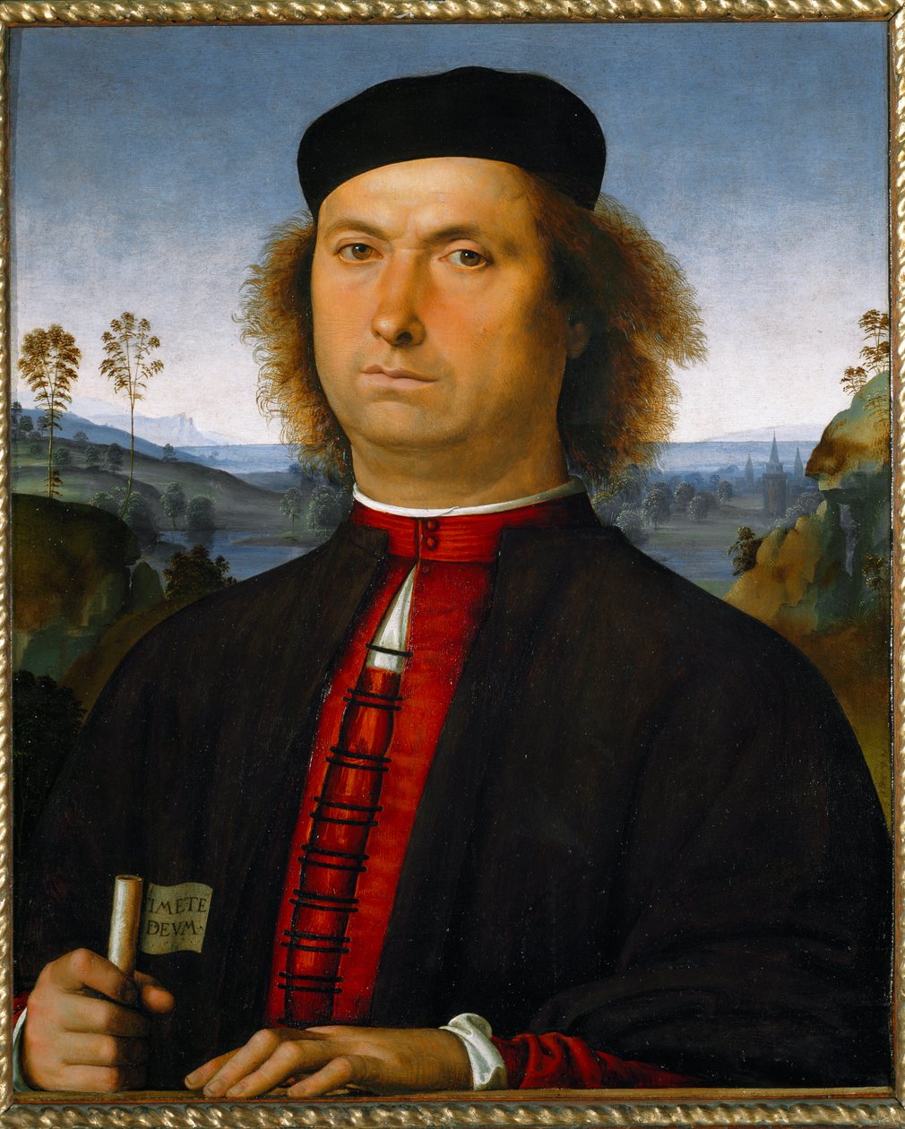 Portrait of Francesco delle Operere by Pietro Perugino