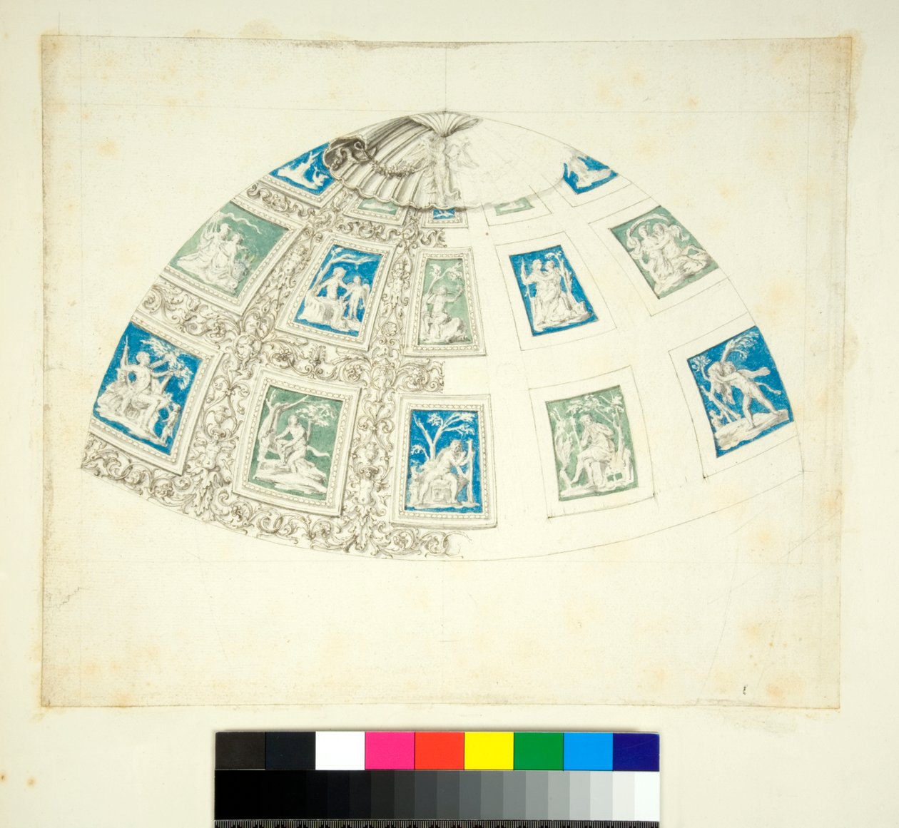 Vaulting of the Villa Madama by Pietro Santi Bartoli