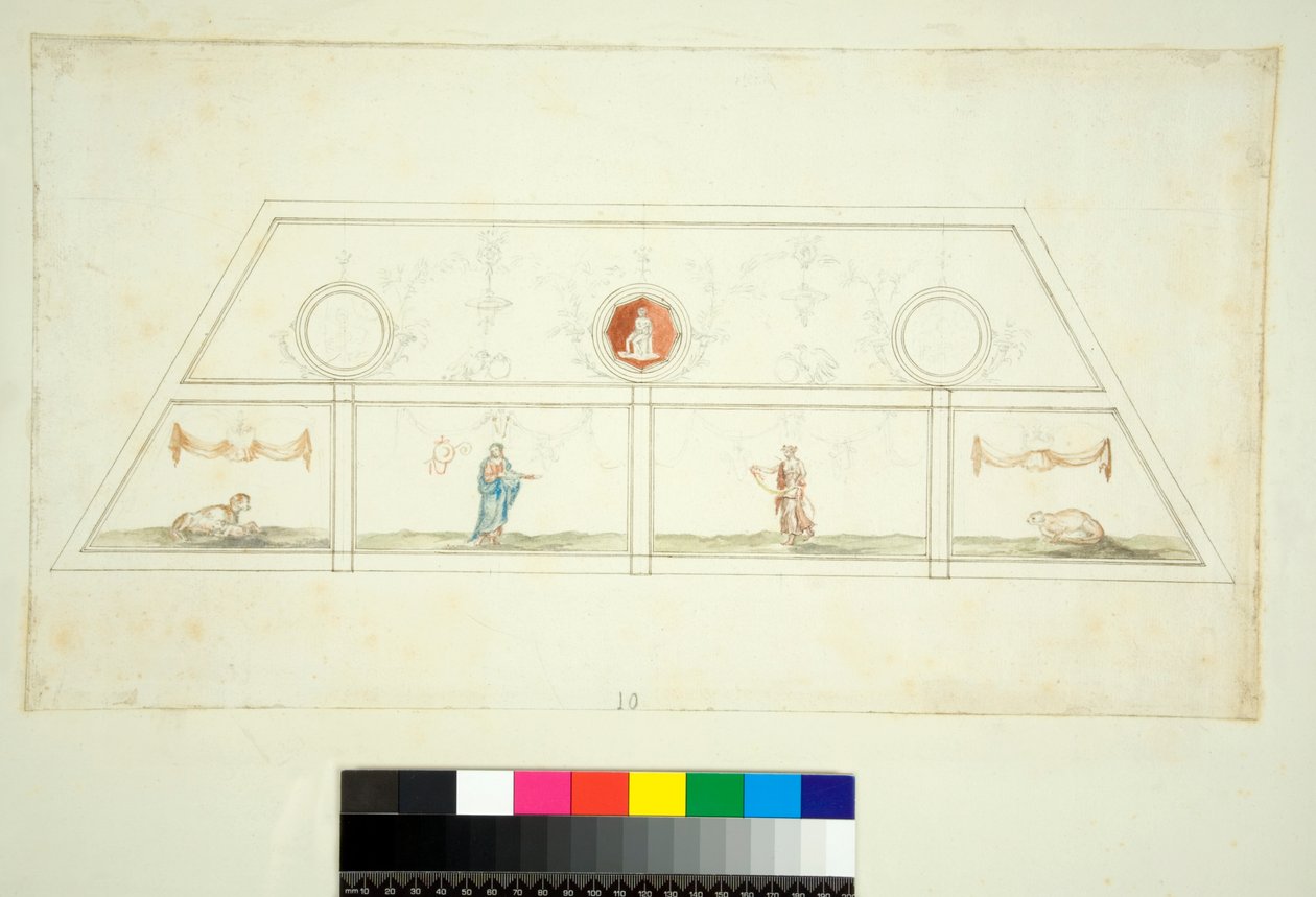Vaulting of the Villa Madama by Pietro Santi Bartoli