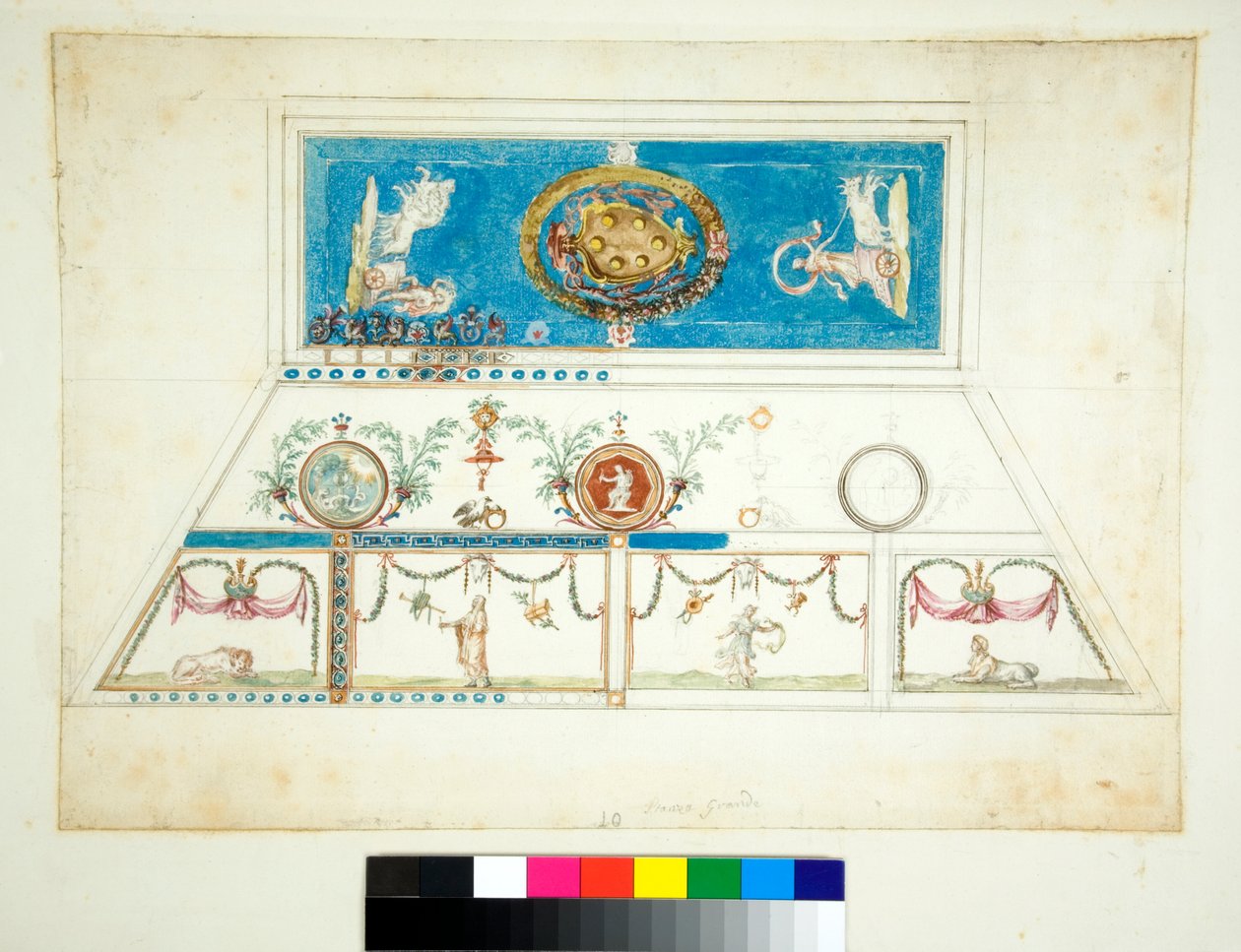Vaulting of the Villa Madama by Pietro Santi Bartoli