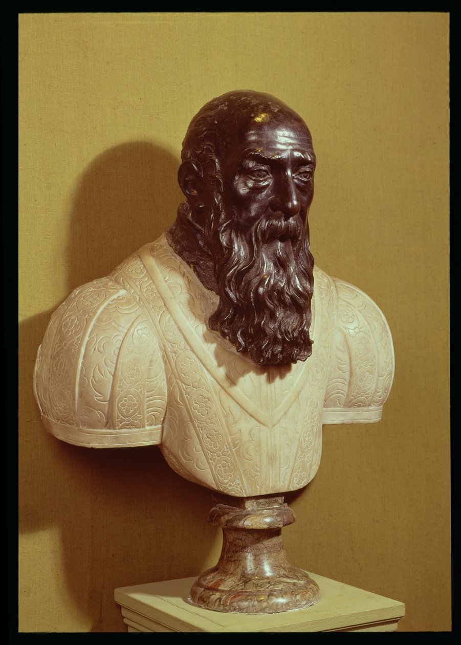 Portrait bust of Jean de Bologna by Pietro Tacca