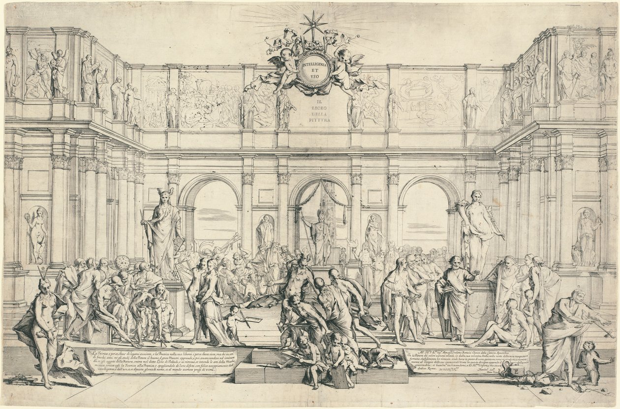 Il Liceo della Pittura by Pietro Testa